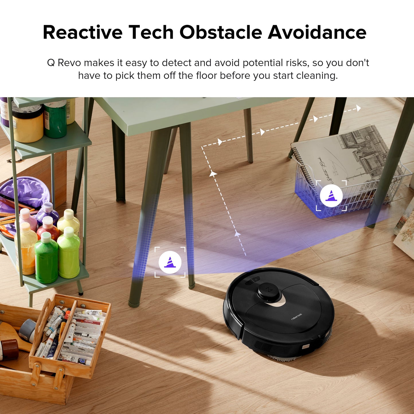 Robot Vacuum and Mop with Self-Emptying 